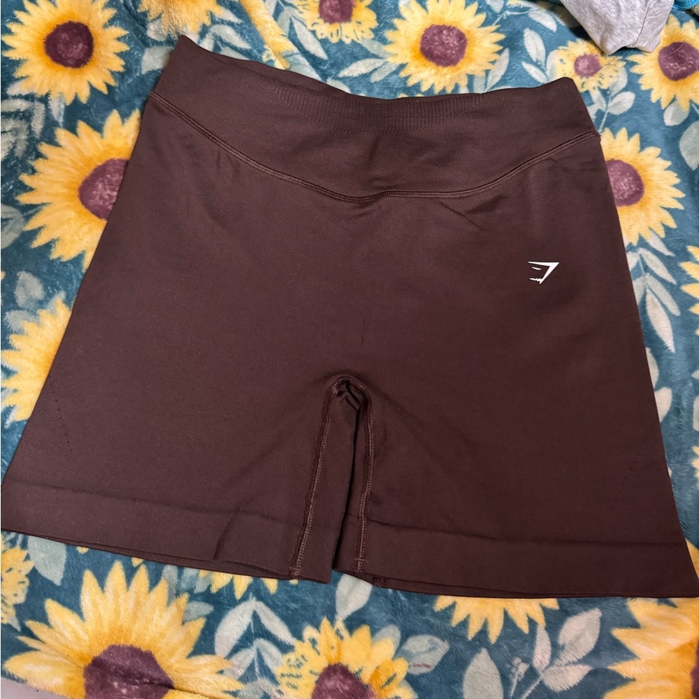Gymshark Brown Athletic Shorts